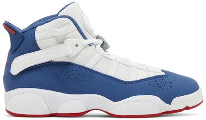 Men's Jordan 6 Rings 'White True Blue' Shoes