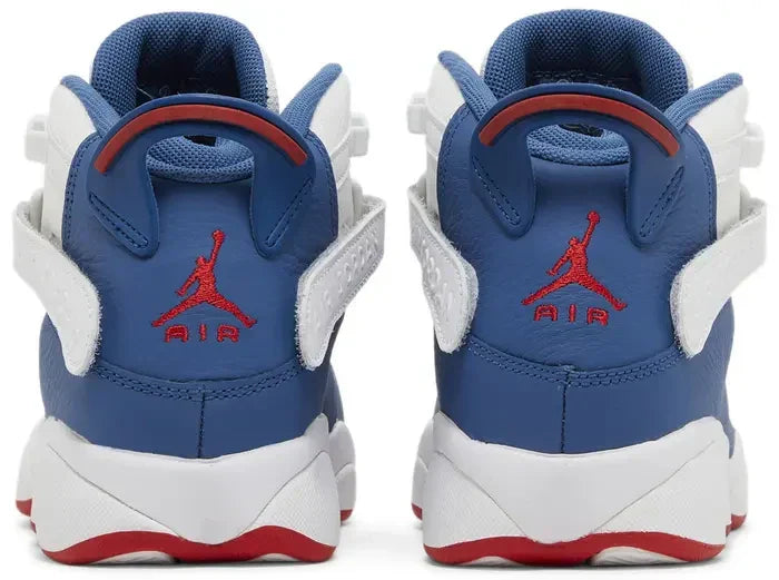 Men's Jordan 6 Rings 'White True Blue' Shoes