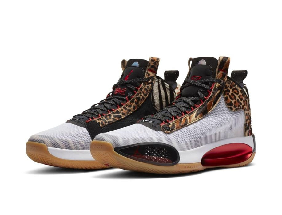 Men's Air Jordan 34 XXXIV Welcome to the Zoo Shoes