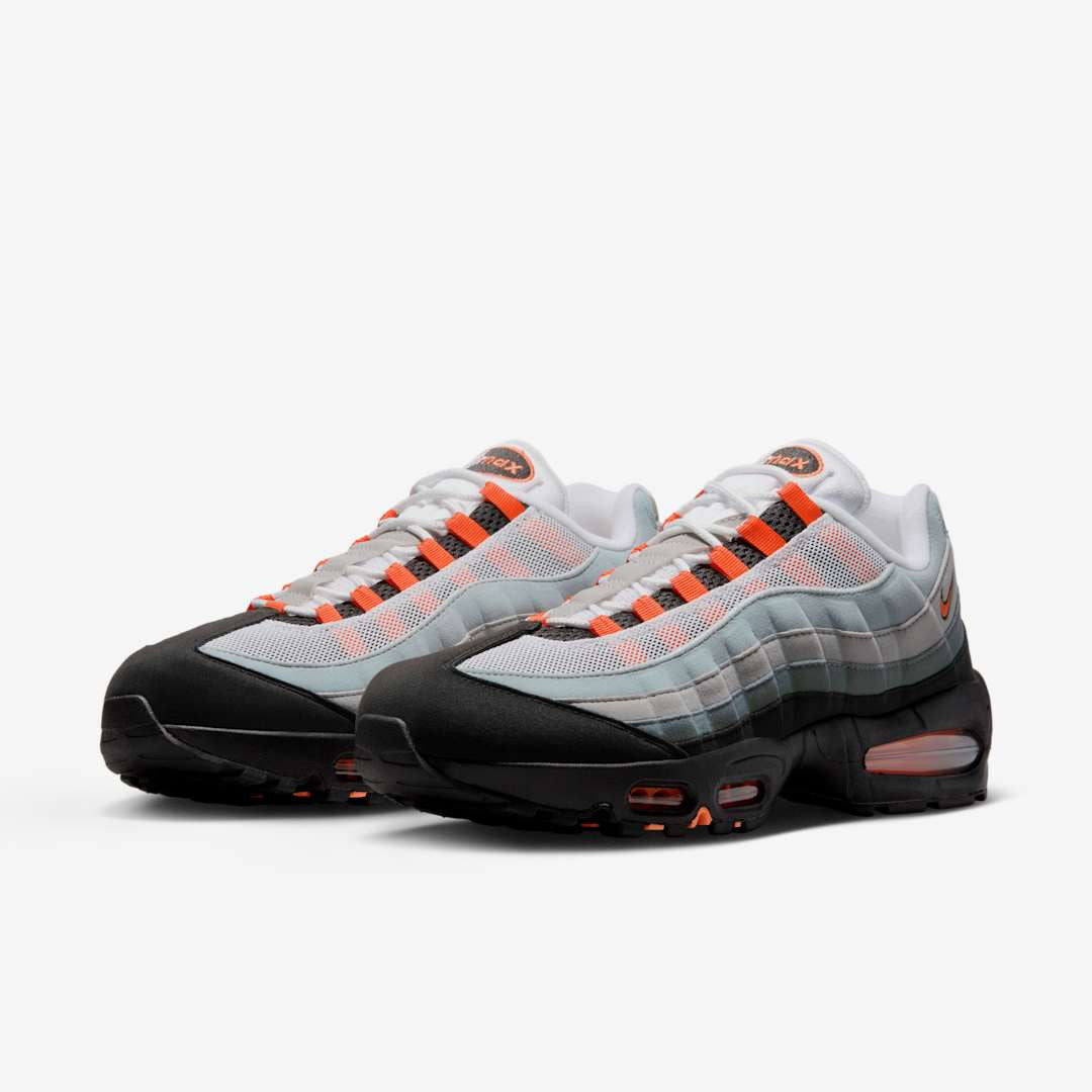 Men's LeviÃ¢â‚¬â„¢s x Nike Air Max 95 'Bright Mandarin' Shoes