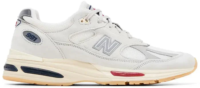 Men's New Balance 991v2 'Vintage Sport Pack - White' Shoes