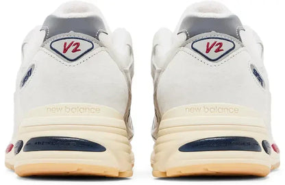 Men's New Balance 991v2 'Vintage Sport Pack - White' Shoes