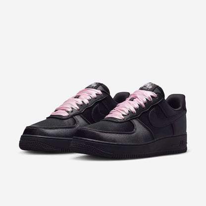 Men's Nike Air Force 1 Low 'Black Satin ' Shoes