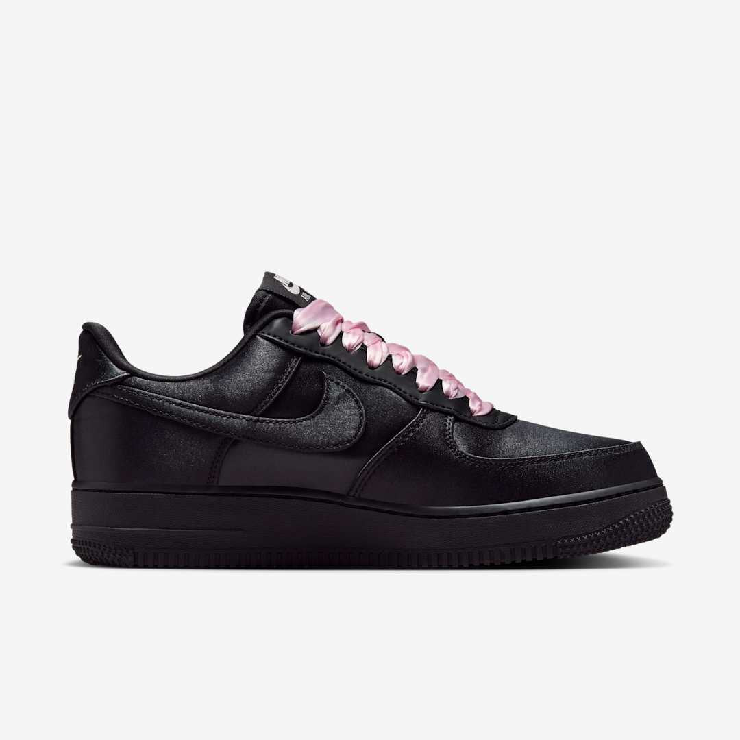 Men's Nike Air Force 1 Low 'Black Satin ' Shoes