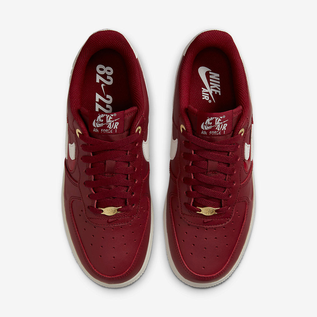 Men's Nike Air Force 1 Low 'History of Logos Ã¢â‚¬â€œ Team Red' Shoes