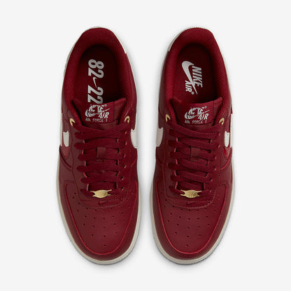Men's Nike Air Force 1 Low 'History of Logos Ã¢â‚¬â€œ Team Red' Shoes