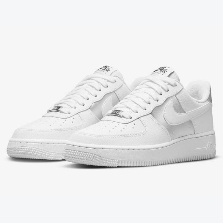 Men's Nike Air Force 1 Low 'Metallic Silver' Shoes