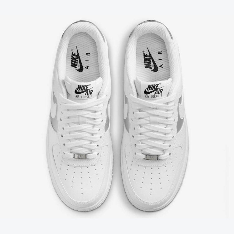 Men's Nike Air Force 1 Low 'Metallic Silver' Shoes