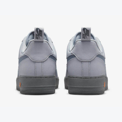 Men's Nike Air Force 1 Low 'Orange And Grey' Shoes