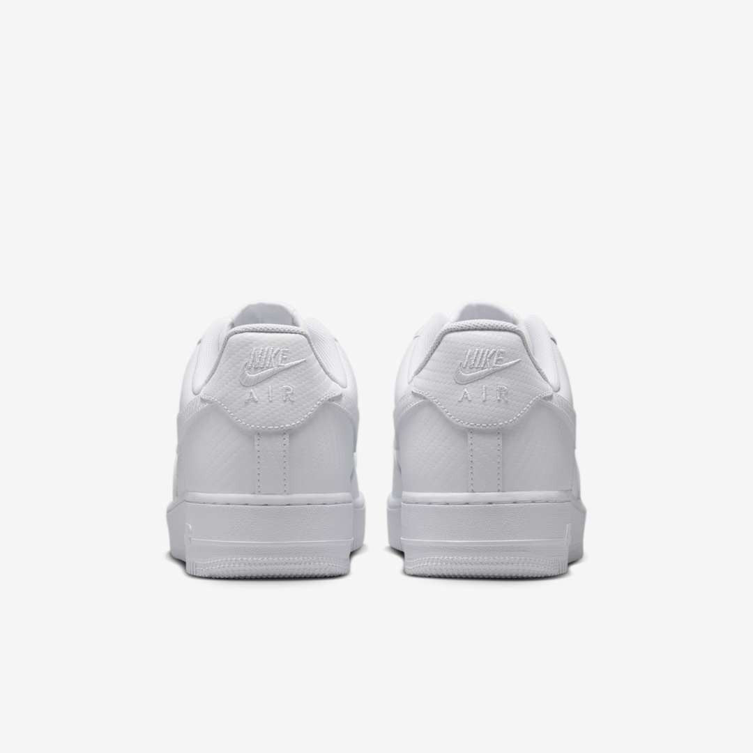 Men's Nike Air Force 1 Low 'White Carbon Fiber' Shoes
