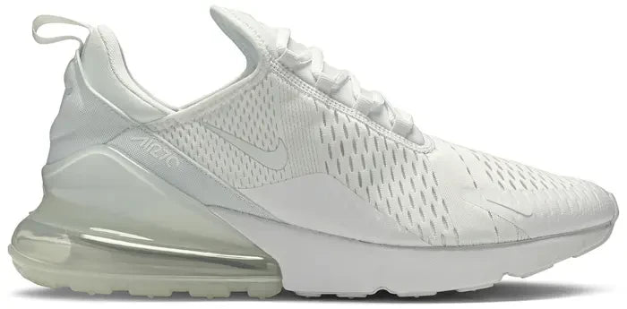Men's Nike Air Force 270 'Triple White' Shoes