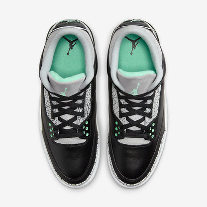 Men's Air Jordan 3 Green Glow Shoes
