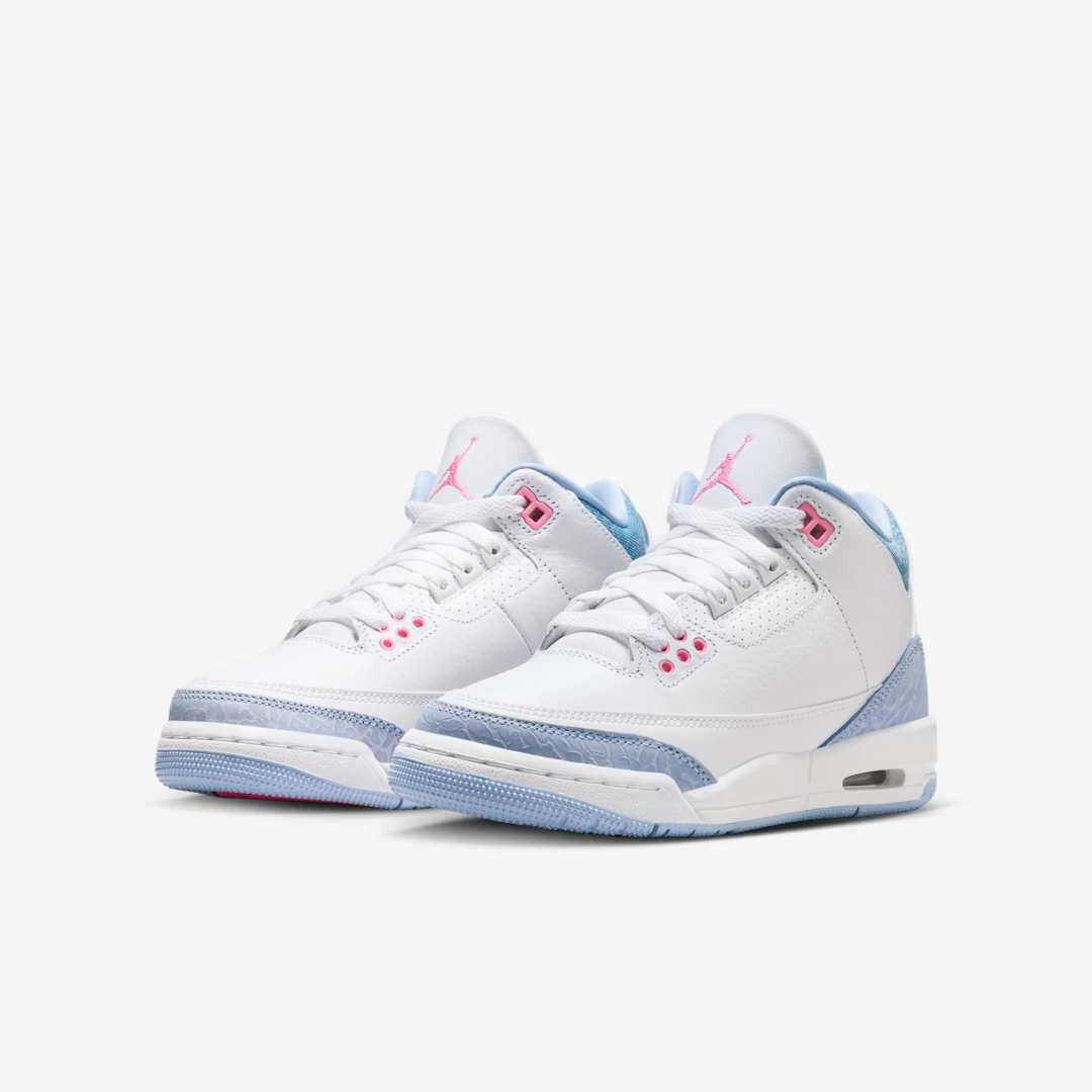 Men's Leviâ€™s x Air Jordan 3 Retro SP â€œDenim Pink Glowâ€ Shoes