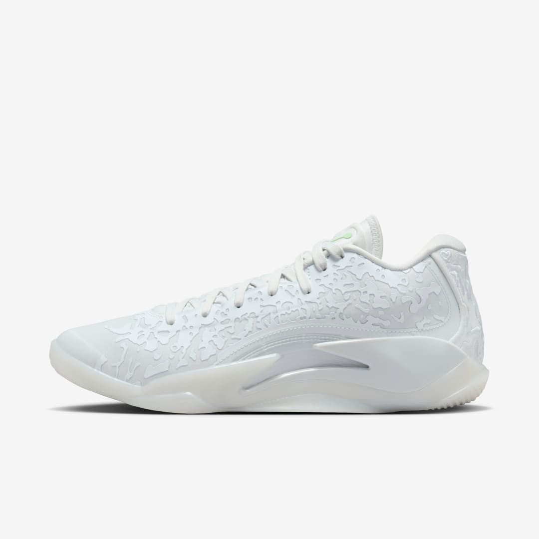 Men's Air Jordan Zion 3 White Vapor Green Shoes