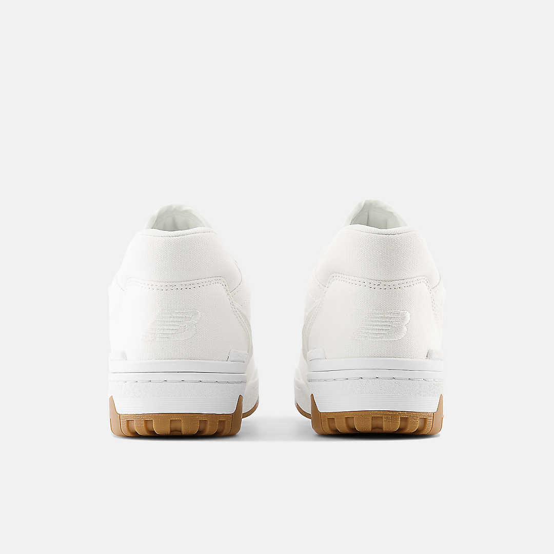 Men's New Balance 550 White Canvas Shoes