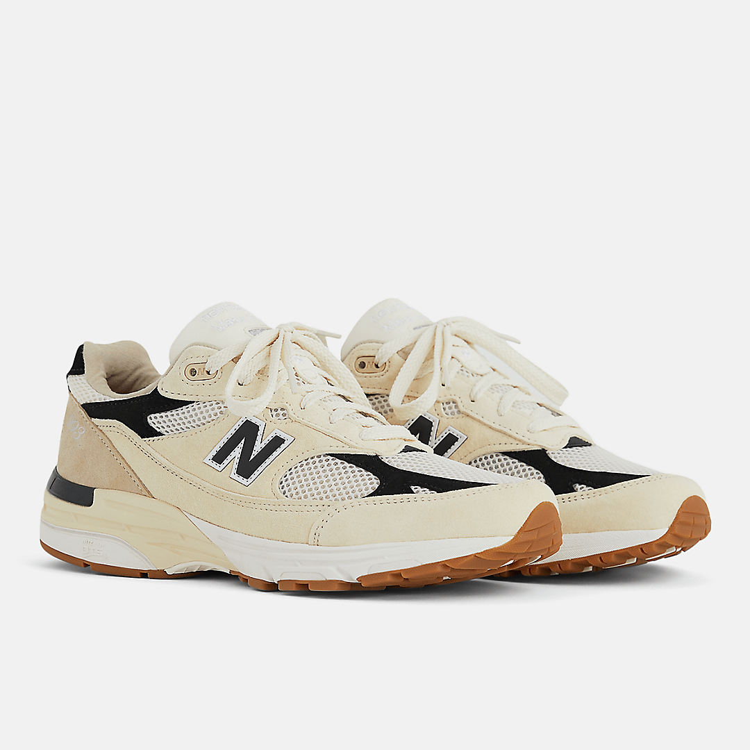 Men's New Balance 993 Sea Salt Black Shoes