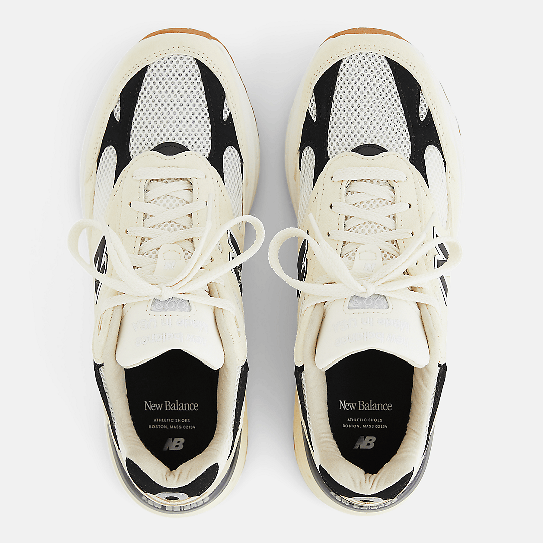 Men's New Balance 993 Sea Salt Black Shoes