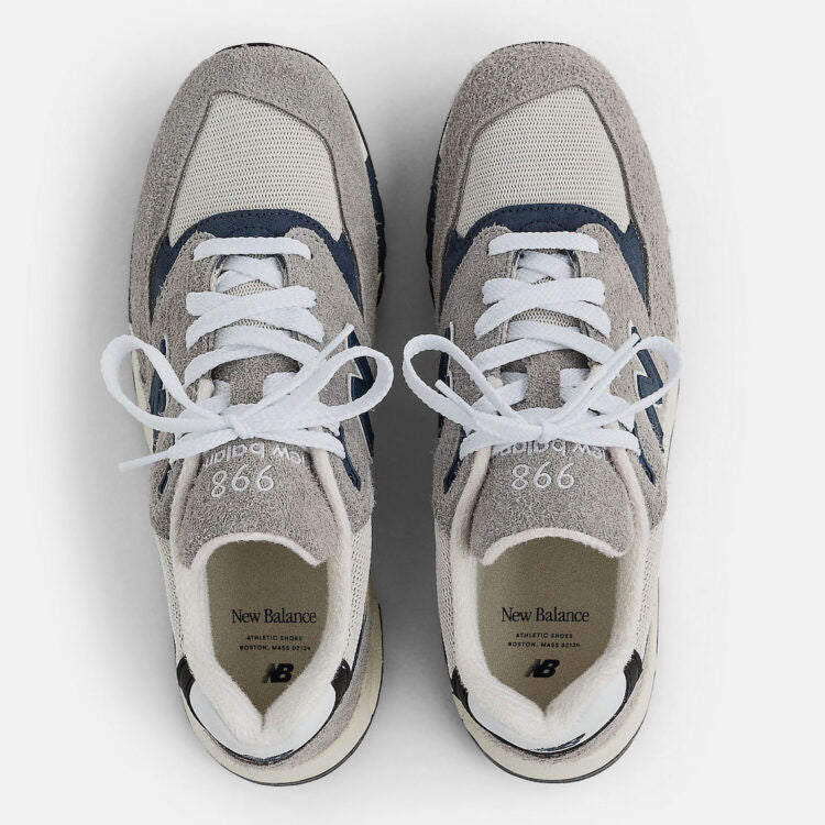 Men's New Balance 998 Grey Navy Shoes