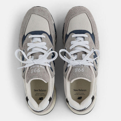 Men's New Balance 998 Grey Navy Shoes