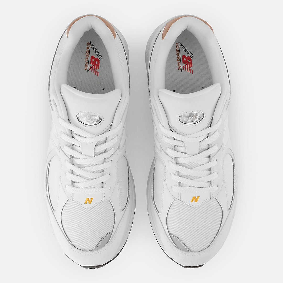 Men's New Balance 2002R White Denim Shoes