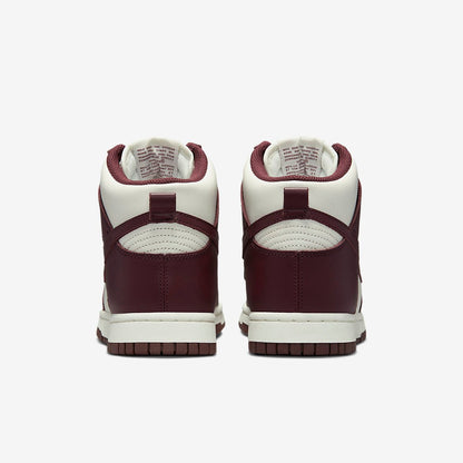 Men's Nike Dunk High Burgundy Crush Shoes