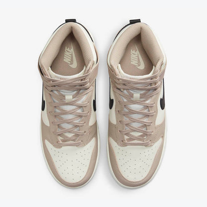 Men's Nike Dunk High Fossil Stone Shoes