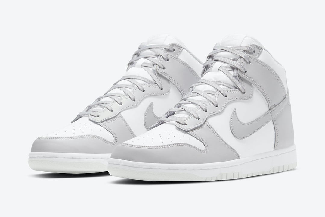 Men's Nike Dunk High Vast Grey Shoes