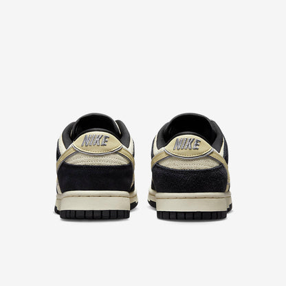 Men's Nike Dunk Low Black Suede Shoes