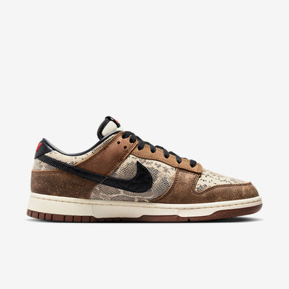 Men's Nike Dunk Low Black-Ale Brown Shoes