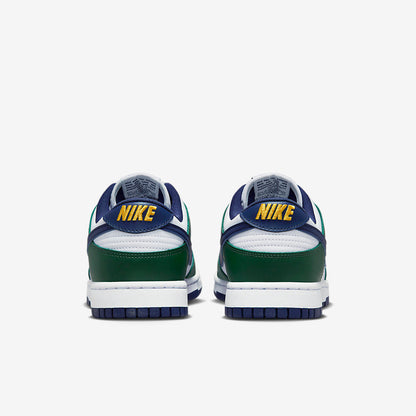 Men's Nike Dunk Low Fir Midnight Navy Shoes