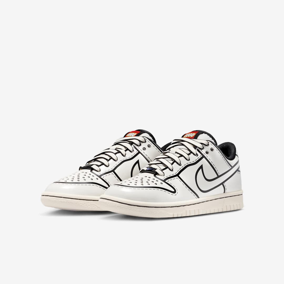 Men's LEGO x Nike Dunk Low GS 'Sail' Shoes
