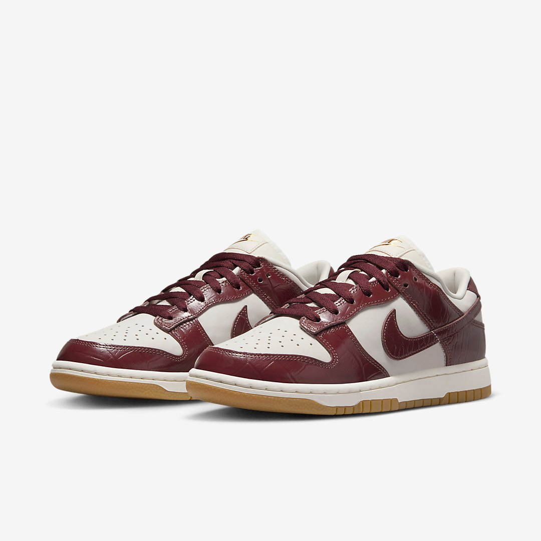 Men's Nike Dunk Low 'Team Red Croc' Shoes