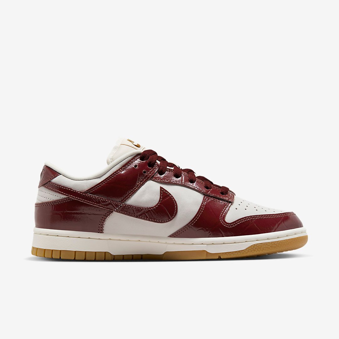 Men's Nike Dunk Low 'Team Red Croc' Shoes