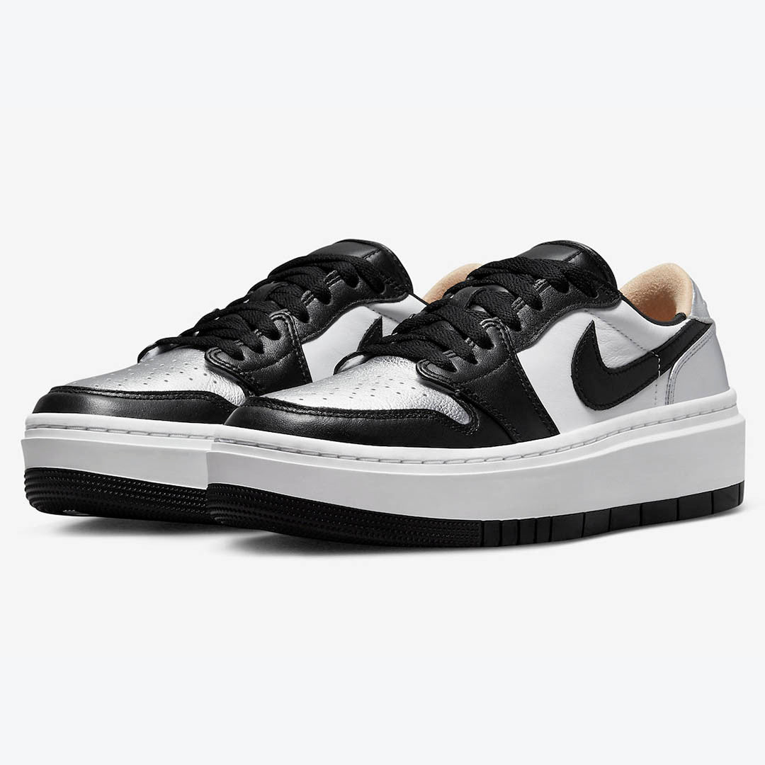 Men's Air Jordan 1 Elevate Low 'Silver Toe' Shoes