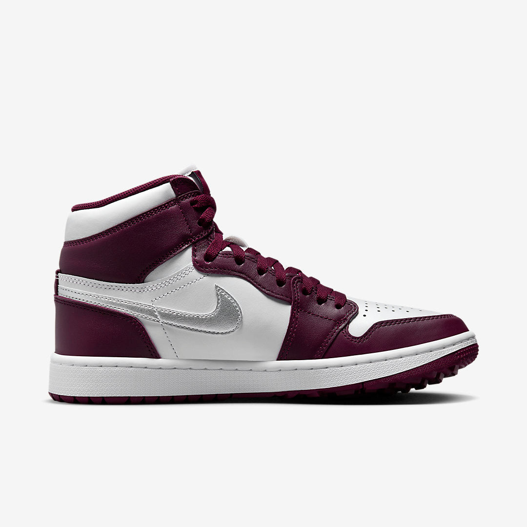 Men's Air Jordan 1 High Golf 'Bordeaux' Shoes