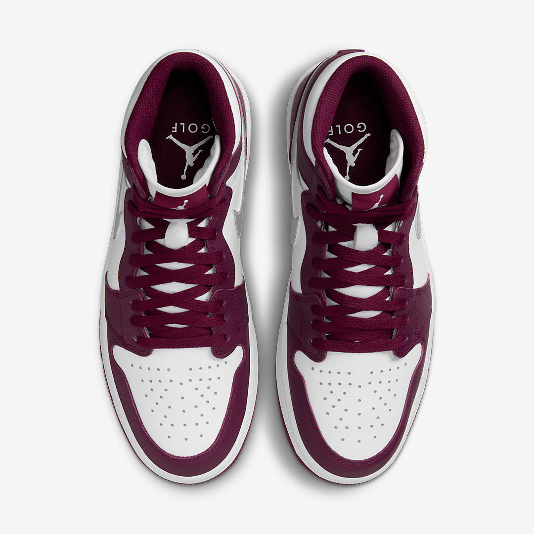 Men's Air Jordan 1 High Golf 'Bordeaux' Shoes