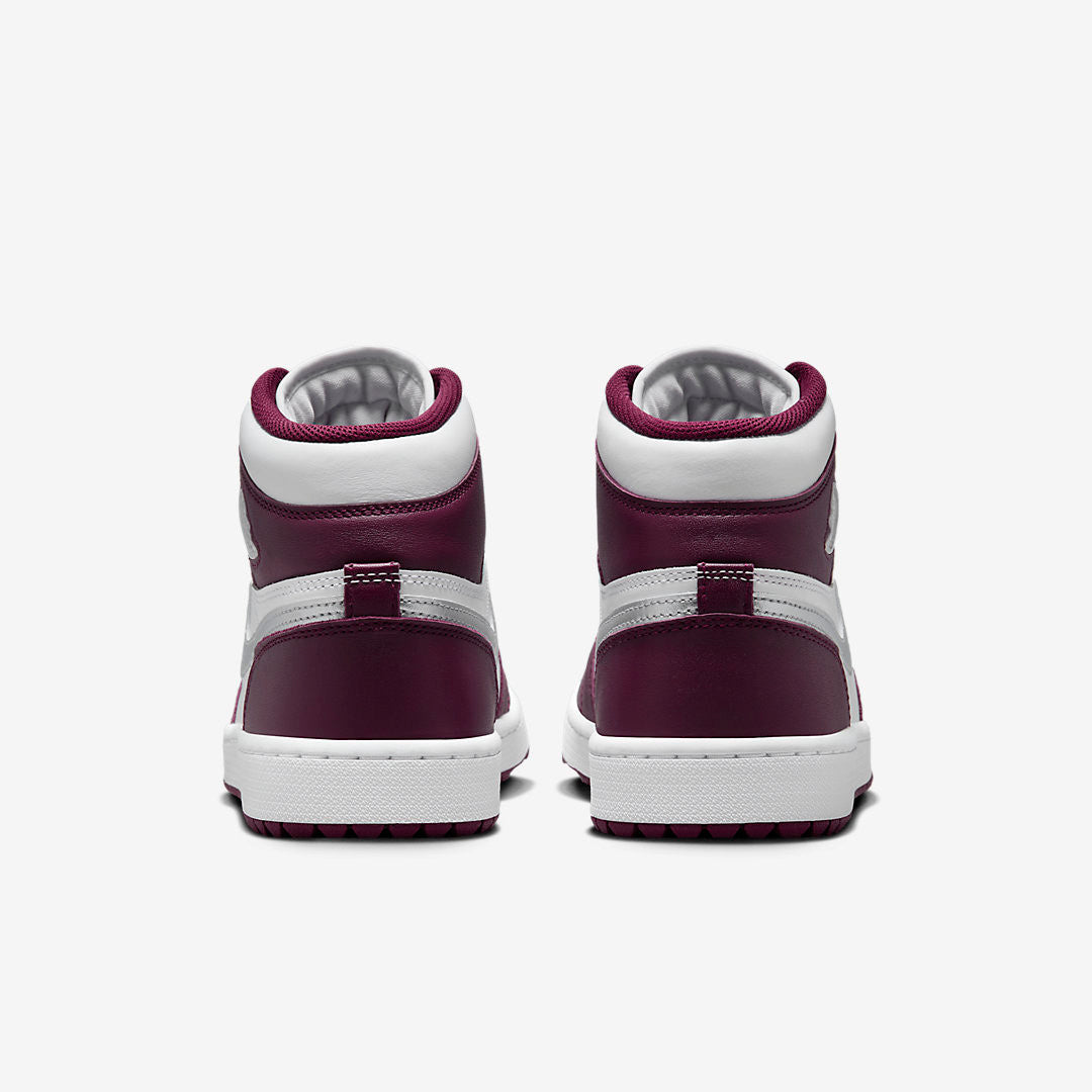 Men's Air Jordan 1 High Golf 'Bordeaux' Shoes