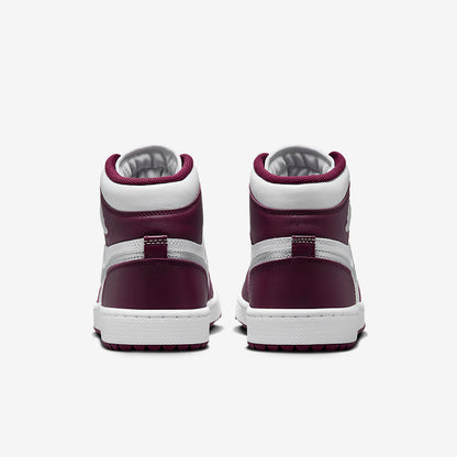 Men's Air Jordan 1 High Golf 'Bordeaux' Shoes
