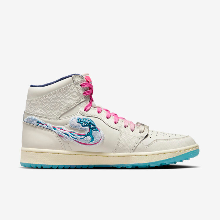 Men's Air Jordan 1 High Golf 'Pebble Beach' Shoes
