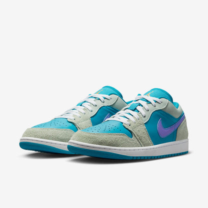 Men's Air Jordan 1 Low 'Aquatone' Shoes