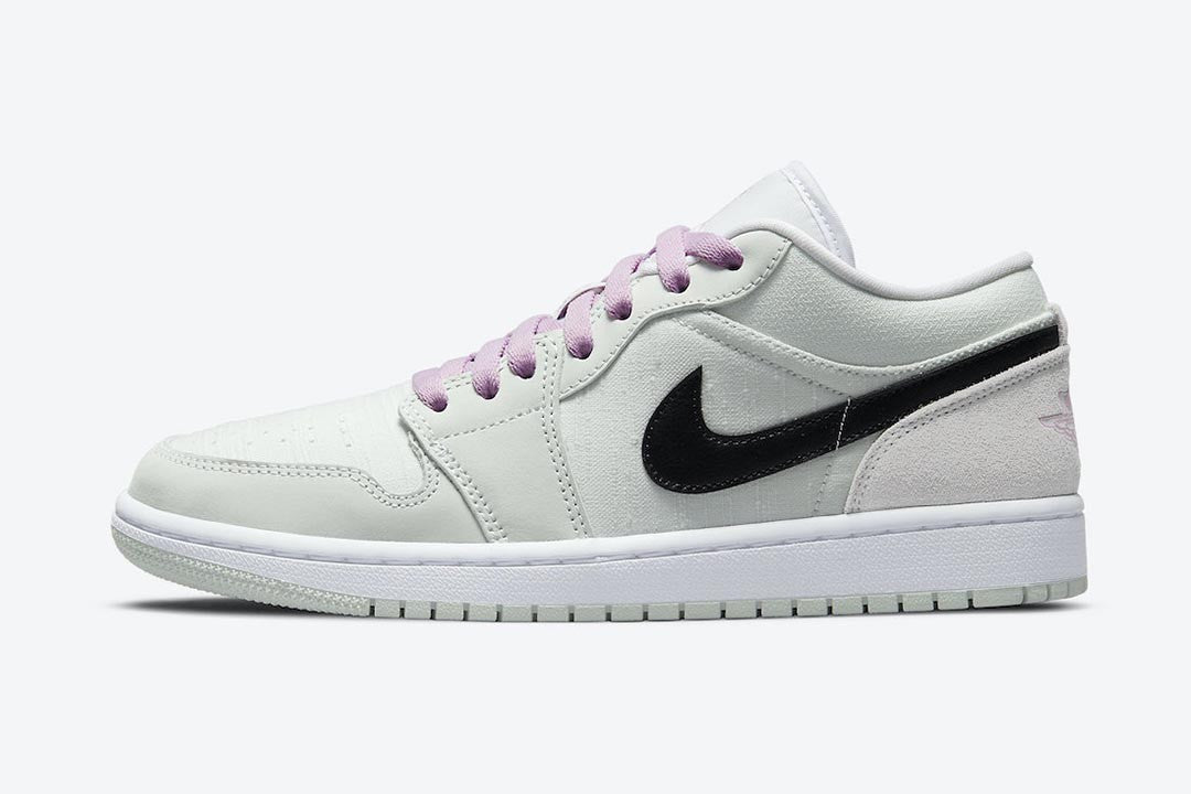 Men's Air Jordan 1 Low 'Barely Green' Shoes