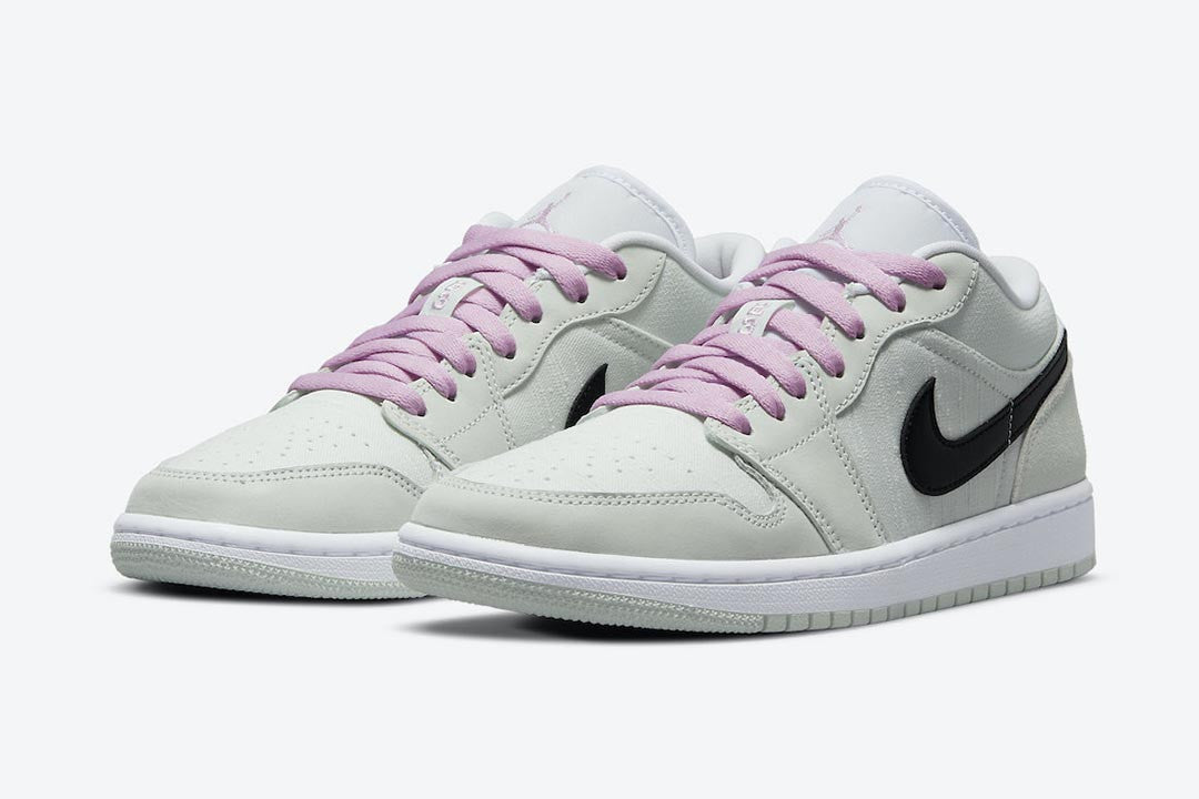 Men's Air Jordan 1 Low 'Barely Green' Shoes