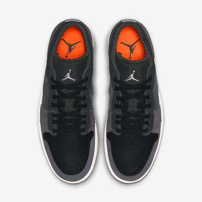 Men's Air Jordan 1 Low 'Black' Shoes