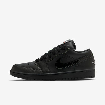 Men's Air Jordan 1 Low 'Black Cat Mascot' Shoes