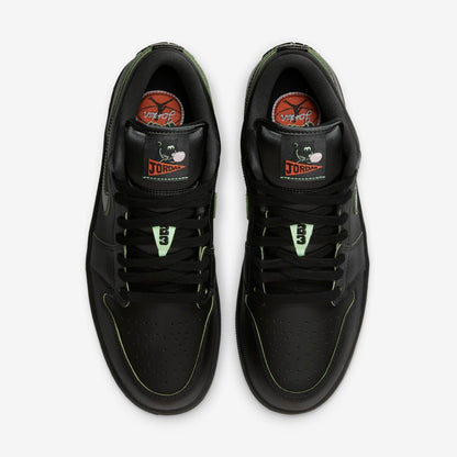 Men's Air Jordan 1 Low 'Black Cat Mascot' Shoes