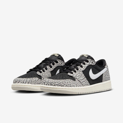 Men's Air Jordan 1 Low 'Black Cement' Shoes