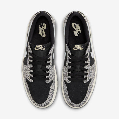 Men's Air Jordan 1 Low 'Black Cement' Shoes