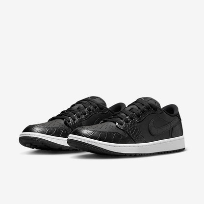 Men's Air Jordan 1 Low 'Black Croc' Shoes