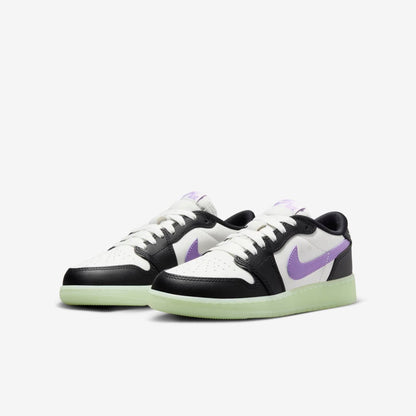 Men's Air Jordan 1 Low 'Black Raspberry' Shoes