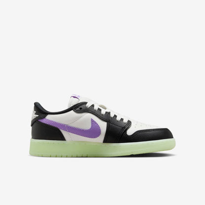 Men's Air Jordan 1 Low 'Black Raspberry' Shoes